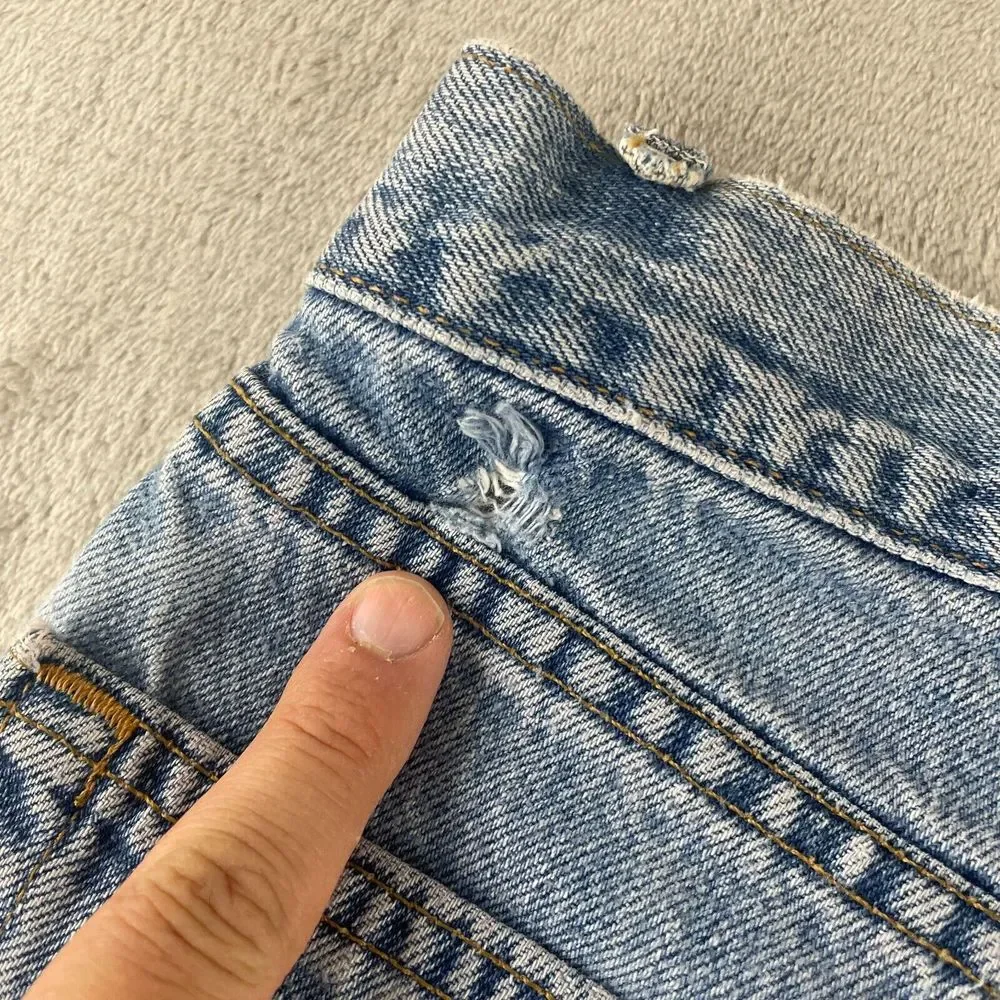 Vintage Levis 550 Jeans Men‎ 33 (Fits 34x30) Blue Relaxed Fit Tapered USA Grunge